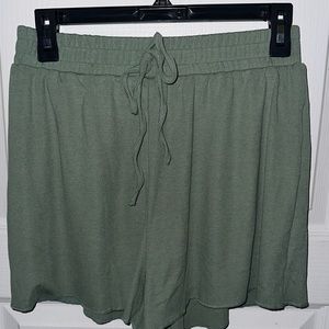 Shein green comfy shorts. Hardly worn